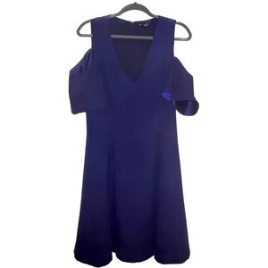 Gorgeous Club Monaco blue cocktail dress